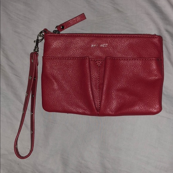Nine West Handbags - 5/$25 ✨ Nine West Red Wristlet